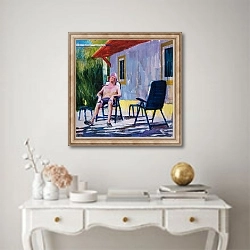 «Portugal; Graceland» в интерьере в классическом стиле над столом