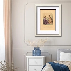 «Le Centaure #5» в интерьере спальни в стиле прованс с синими деталями