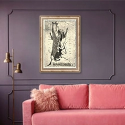 «Semana Santa» в интерьере гостиной с розовым диваном