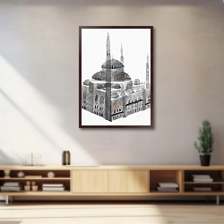 «Стамбул, Мечеть Султанахмет» в интерьере 