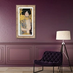 «Judith, 1901 1» в интерьере в классическом стиле в фиолетовых тонах