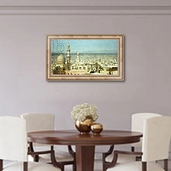 «View of Cairo,» в интерьере столовой в классическом стиле