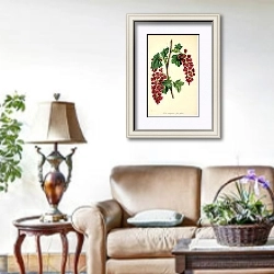 «Ribes Sanguineum flore pleno» в интерьере гостиной в стиле прованс
