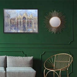 «St. Mark's, Venice» в интерьере в классическом стиле над комодом