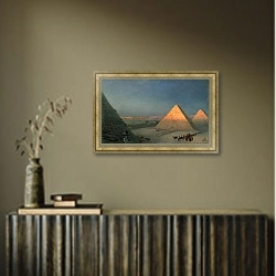 «Пирамиды» в интерьере в этническом стиле в коричневых цветах