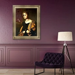 «Екатерина Авдулина» в интерьере гостиной с розовым диваном