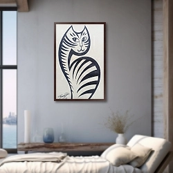 «Тигровый красавец» в интерьере 