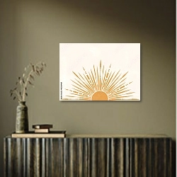 «Солнечная линия 11» в интерьере в этническом стиле в коричневых цветах