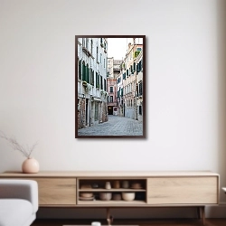 «Венеция, Италия. Венецианская улица» в интерьере 