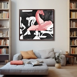 «Фламинго» в интерьере 