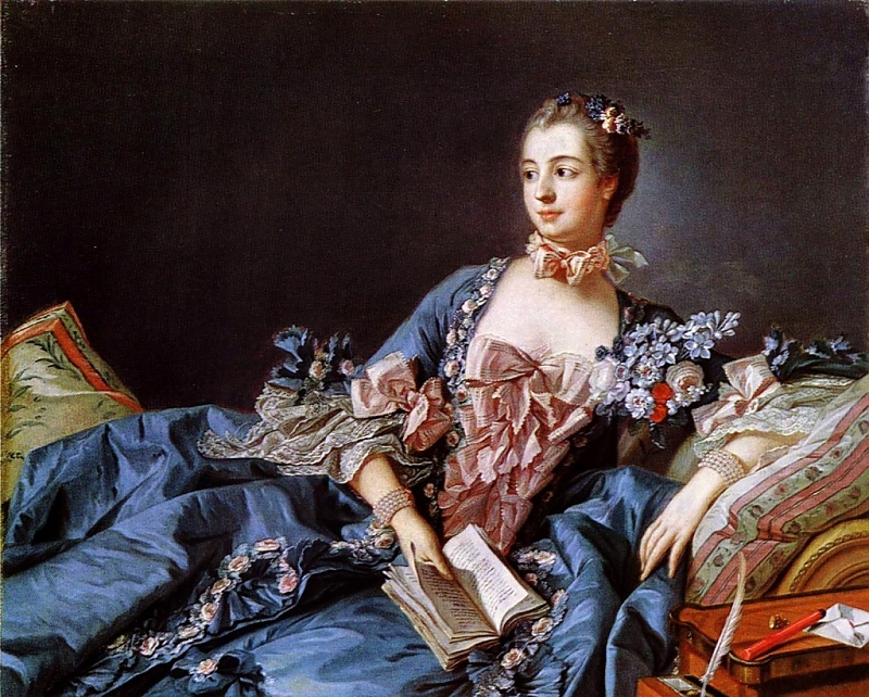 Франсуа Буше Портрет мадам де Помпадур