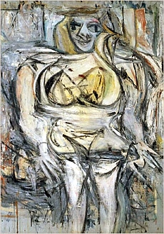 Картина «Женщина 3»  Виллема Де Кунинга