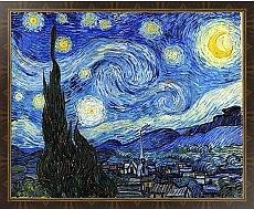  картина «Звёздная ночь» художника Винсента Ван Гога