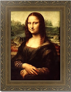  картина Леонардо да Винчи «Джоконда»