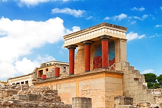 Крит развалины лабиринта Минотавра