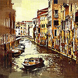 винтажные постеры с видами Венеции