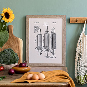 Постеры с патентами кулинария