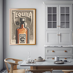 Постеры в стиле ретро для кухни или столовой