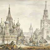 Картины маслом с видами Москвы