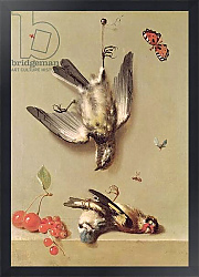 Постер Одри Жан-Батист Still Life of Dead Birds and Cherries, 1712