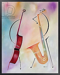 Постер Бэкфорд Икал (совр) Bass and Sax, 2006