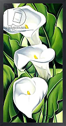 Постер Абель Кэтрин (совр) Lilies 1