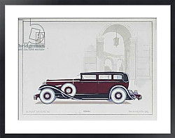 Постер Школа: Американская 20в. DuPont Motor Cars: Sedan, 1921