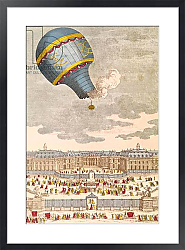 Постер Школа: Французская The Ballooning Experiment at the Chateau de Versailles, 19th September, 1783
