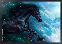 Постер Конь-ночь