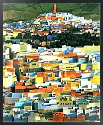 Постер Тиндалл Роберт (совр) North African Townscape