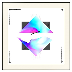 Постер Абстрактная яркая геометрическая композиция 5