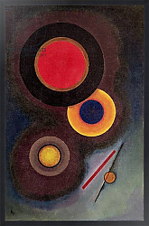 Постер Кандинский Василий Composition with Circles and Lines, 1926