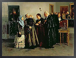 Постер Маковский Владимир Verdict, 'Not Guilty', 1882 1