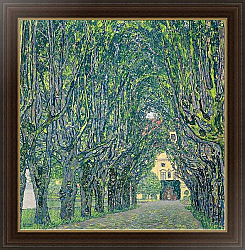 Постер Климт Густав (Gustav Klimt) Дорога в парке замка Каммер