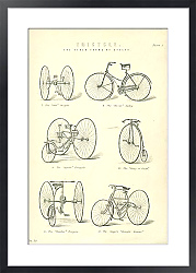 Постер Трициклы и другие формы велосипедов