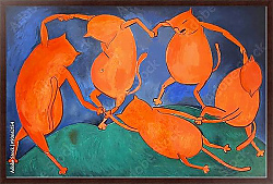 Постер Сикорский Андрей (совр) Танец котов