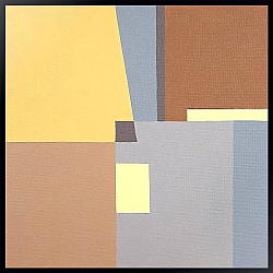 Постер Geometric Abstract. TAS Studio by MaryMIA Geometry. Shades of brown. Palette 10