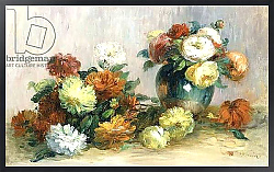 Постер Ренуар Пьер (Pierre-Auguste Renoir) Flower Wreaths, c.1880