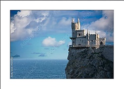 Постер Крым, замок Ласточкино гнездо 2