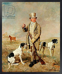 Постер Маршалл Бенджамин Richard Prince, with Damon, the late Colonel Mellish's Pointer