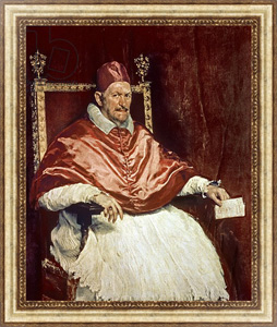 Картина в раме Portrait of Pope Innocent X, 1650