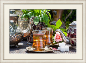 Постер под стеклом Арабский мятный чай