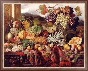Картина для интерьера Натюрморт с ананасами