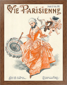 Постер в раме La Vie Parisienne №4