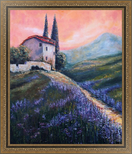 Картина Лавандовые поля в Италии
