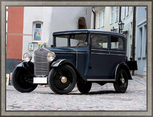 Постер в раме Audi Typ P 5-30 PS '1931–32