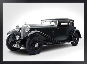 Постер для интерьера Bentley 8 Litre Short Chassis Mayfair Fixed Head Coupe '1932