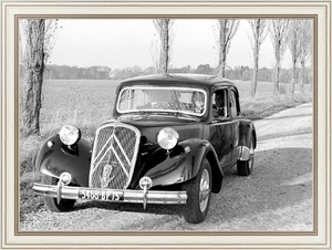 Ретро постер Citroen Traction Avant '1934–57