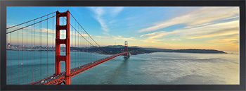 Постер США, Сан-Франциско. Golden Gate Bridge