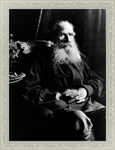 Постер в раме Лев Толстой